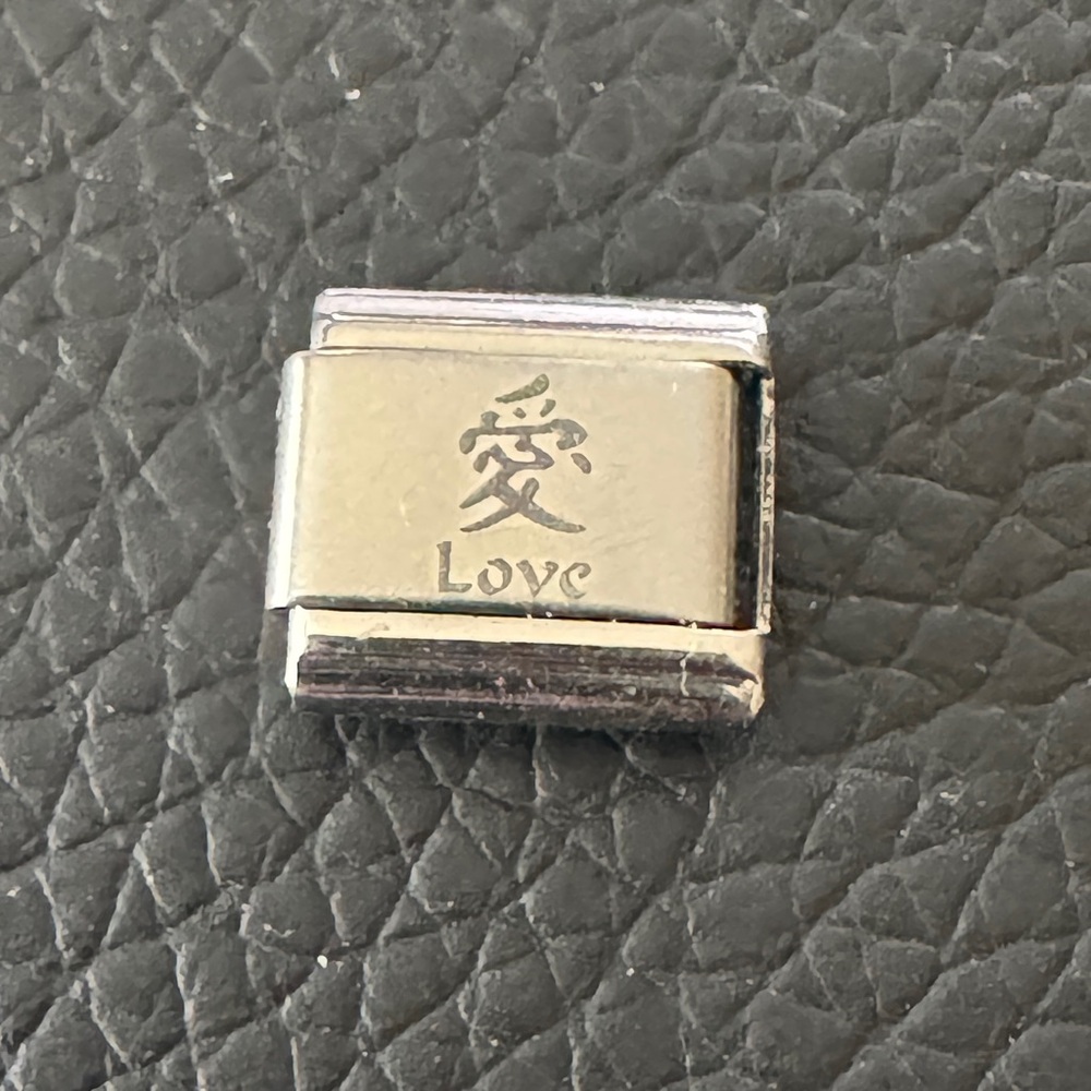 Italian charm bracelet - Love Charm